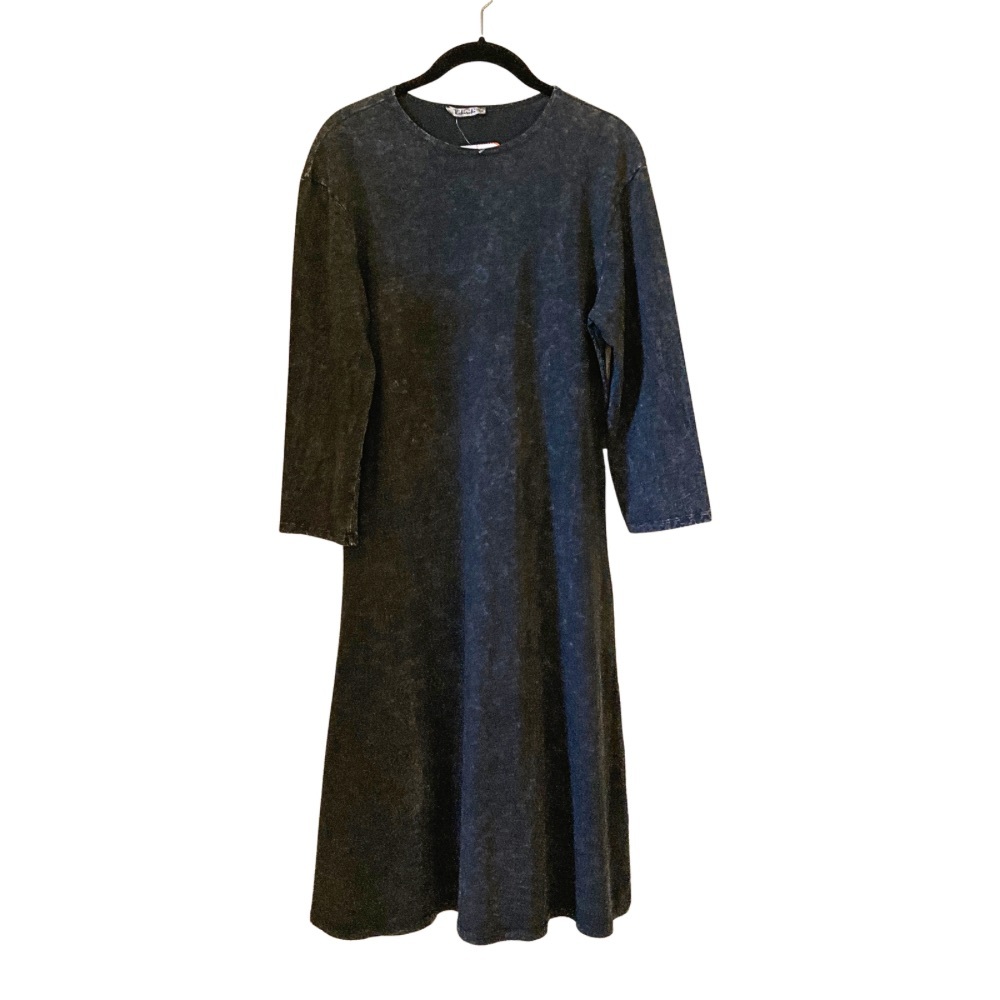 Kikiriki XL Stretchy A-lined Jersey 3/4 Sleeves Dress